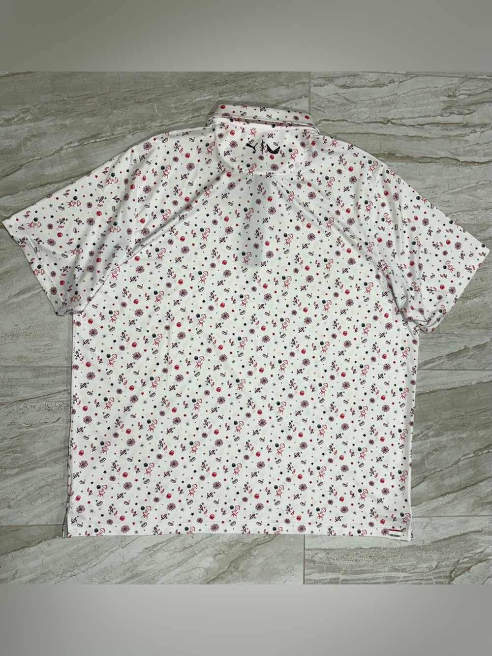 Puma X Volition Celebration Shirt Polo Short Sleeve Golf Apparel - Picture 6 of 16